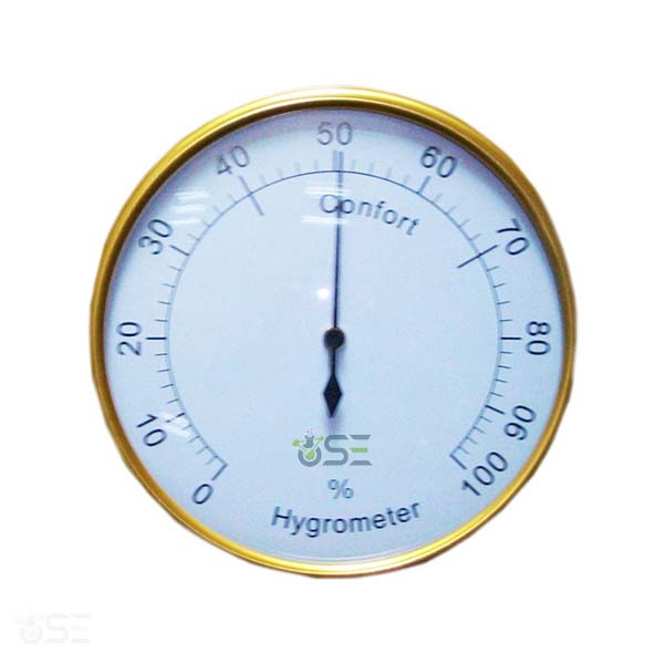 Aluminum Golden Color Household Hygrometer