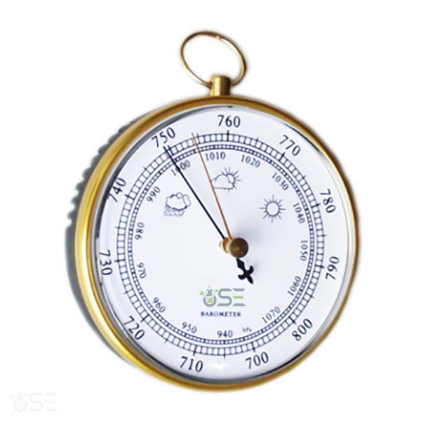 Metal Ring And Frame Barometer
