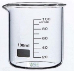 Laboratory Graduated Glass Beaker