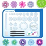 Drawing Spirograph Set