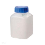 Plastic Square Shape Wide Mouth Washing Bottles