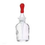 White Glass Dropping Bottle